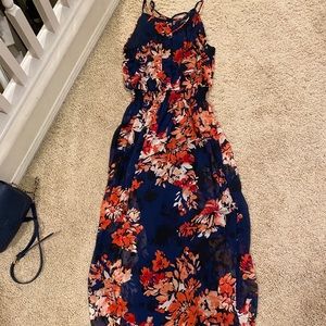 Floral maxi dress